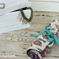 Summer road trips? Business trips? Girls Get-aways? If you have any of these planned in the near future, I've got a great {and pretty simple} DIY Travel Jewelry Oraganizer project for you today!