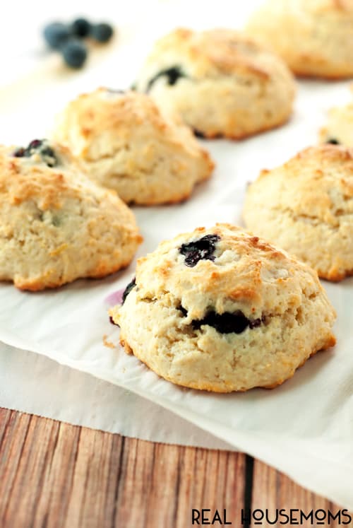Shake up your morning routine with these easy Lemon Glazed Blueberry Scones. They whip up in just minutes in a single bowl!