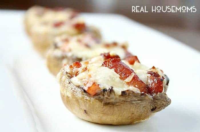 Pancetta Stuffed Mushrooms are an appetizer that is simple but delicious!