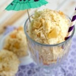Bake up a taste of the beach with these easy to make Pina Colada Macaroons!
