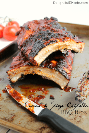 Sweet & Spicy Chipotle BBQ Ribs