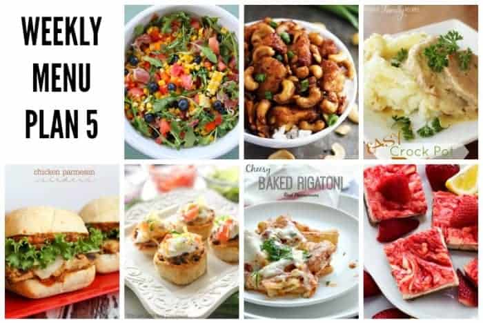 We’ve put together a WEEKLY MEAL PLAN to make your week a bit easier! We’ve got dinner planned so you don’t have to worry!