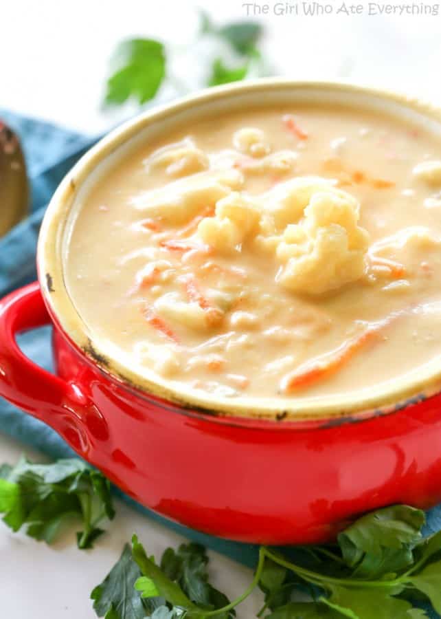 Cauliflower Soup | The Girl Who Ate Everything