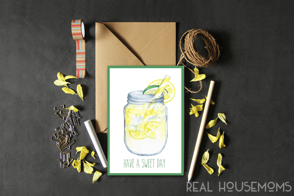 This Have a Sweet Day Printable Card is perfect to bring a smile to someone's face this summertime season. Perfect to attach to a gift...or just give alone for no reason at all!