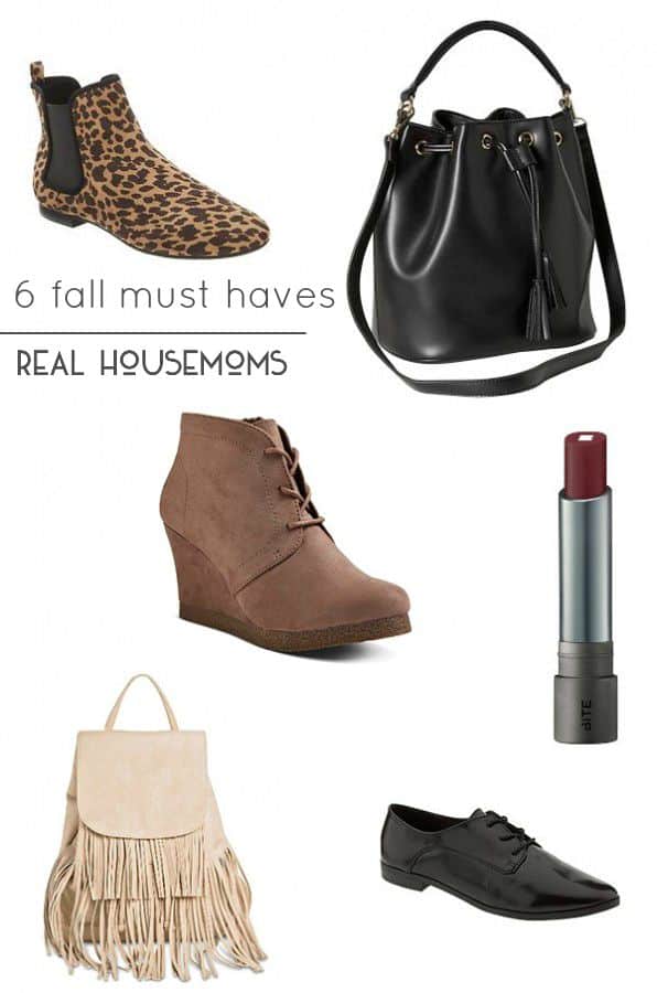 Our 6 Fall Must Haves are just the thing to help you transistion to fall and give you the most bang for your buck!