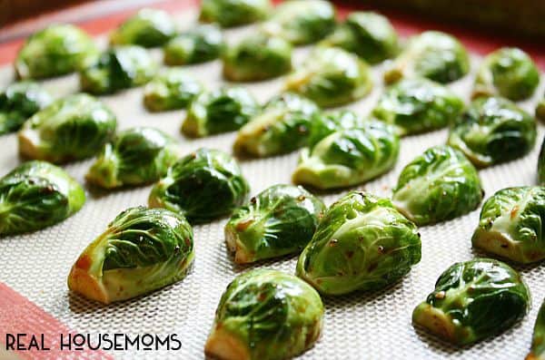 Balsamic Roasted Brussels Sprouts have a gorgeous caramelization and a sweet, nutty flavor that makes them the perfect simple side dish!