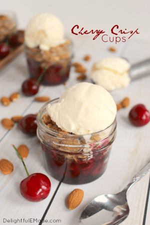 Cherry Crisp Cups by Delightful E Made