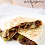 Switch up your dinner routine with these Philly Cheesesteak Quesadillas! They puts a new spin on everything you love in the classic sandwich!