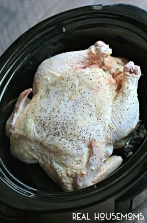 Slow Cooker Barbecue Chicken and Veggies ⋆ Real Housemoms