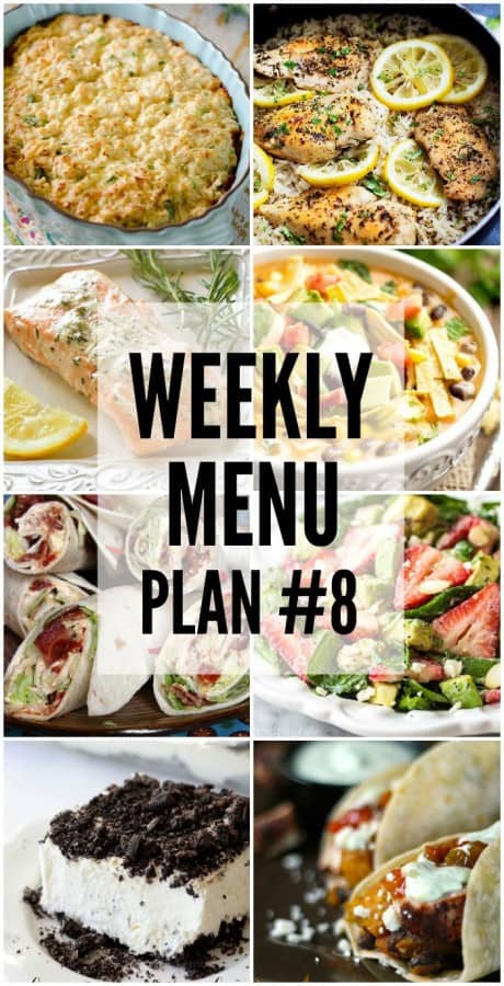 Weekly Meal Plan #8 ⋆ Real Housemoms
