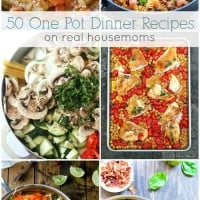 Looking for some new meal time inspiration? These 50 One Pot Dinner Recipes are simple, delicious, and best of all...have minimal clean up!