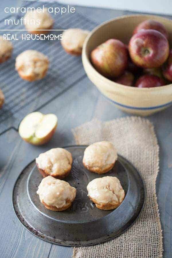 Caramel Apple Muffins are the best way to say hello to apple season!