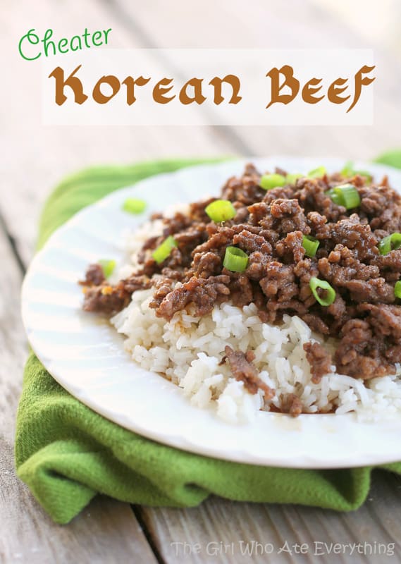 Easy Korean Beef - The Girl Who Ate Everything
