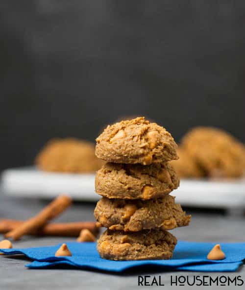 Pumpkin Butterscotch Cookies are ultra soft & chewy and loaded with plenty of pumpkin spice and butterscotch chips!