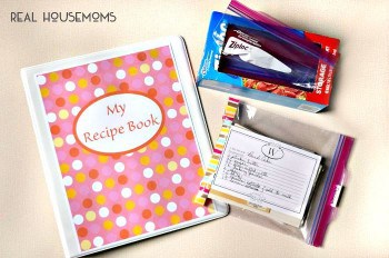 Recipe Organization Binder ⋆ Real Housemoms