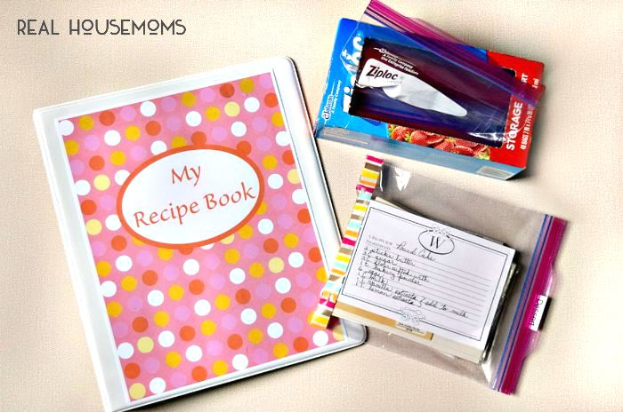 I love having a Recipe Organization Binder, but with all the different shapes and sizes recipes come in it can become daunting to figure out an easy way. Don't worry we've got you covered!