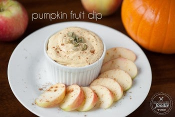 Pumpkin Fruit Dip | Self Proclaimed Foodie