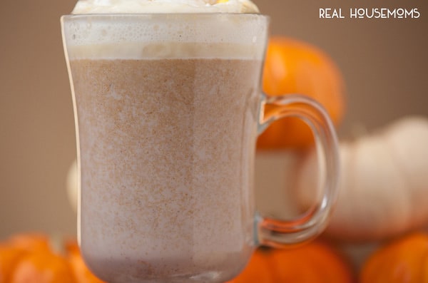 Stay cozy warm this fall and enjoy some delicious Pumpkin White Hot Chocolate made with pumpkin puree and white chocolate!
