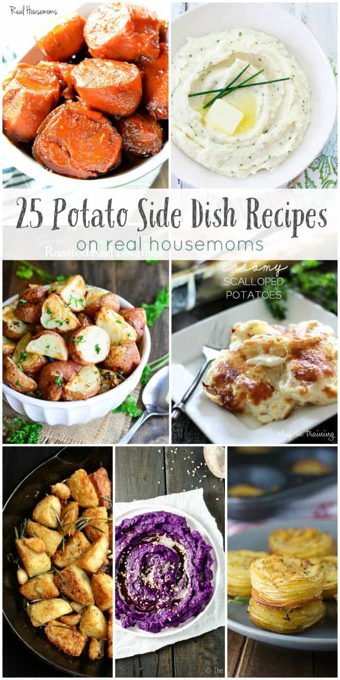 25 Potato Side Dish Recipes ⋆ Real Housemoms
