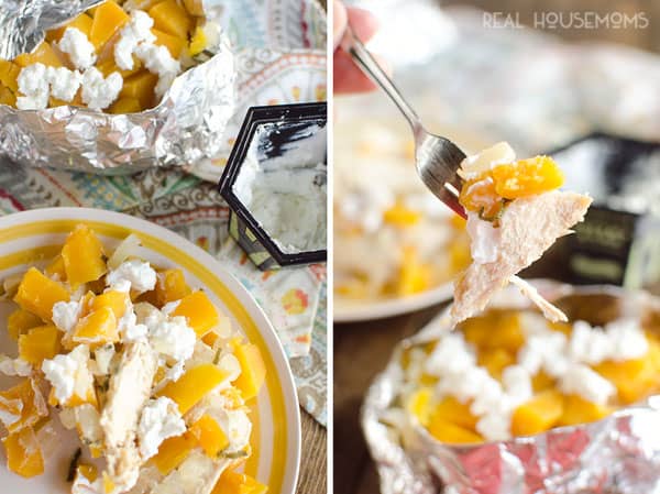 BUTTERNUT SQUASH & CHICKEN FOIL PACKETS are an easy and healthy fall dinner you can make ahead to throw on the grill or pop in your oven!
