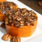 Who doesn’t love sweet potatoes on Thanksgiving? This mini sweet potato casserole recipe is an easy Thanksgiving side dish filled with crunchy pecans, and sweet brown sugar and cinnamon.