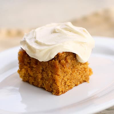 Pumpkin Bars - The Girl Who Ate Everything