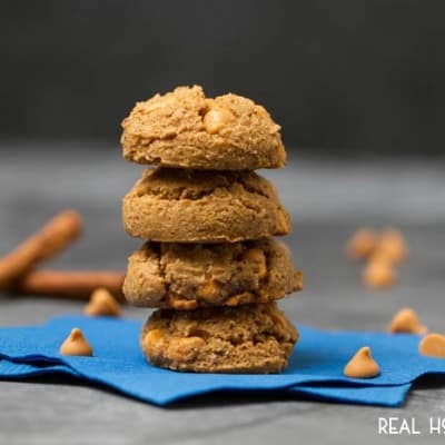 Pumpkin Butterscotch Cookies are ultra soft & chewy and loaded with plenty of pumpkin spice and butterscotch chips!