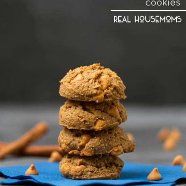 Pumpkin Butterscotch Cookies are ultra soft & chewy and loaded with plenty of pumpkin spice and butterscotch chips!