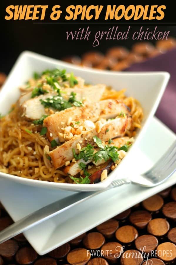 Sweet and Spicy Noodles - Favorite Family Recipes