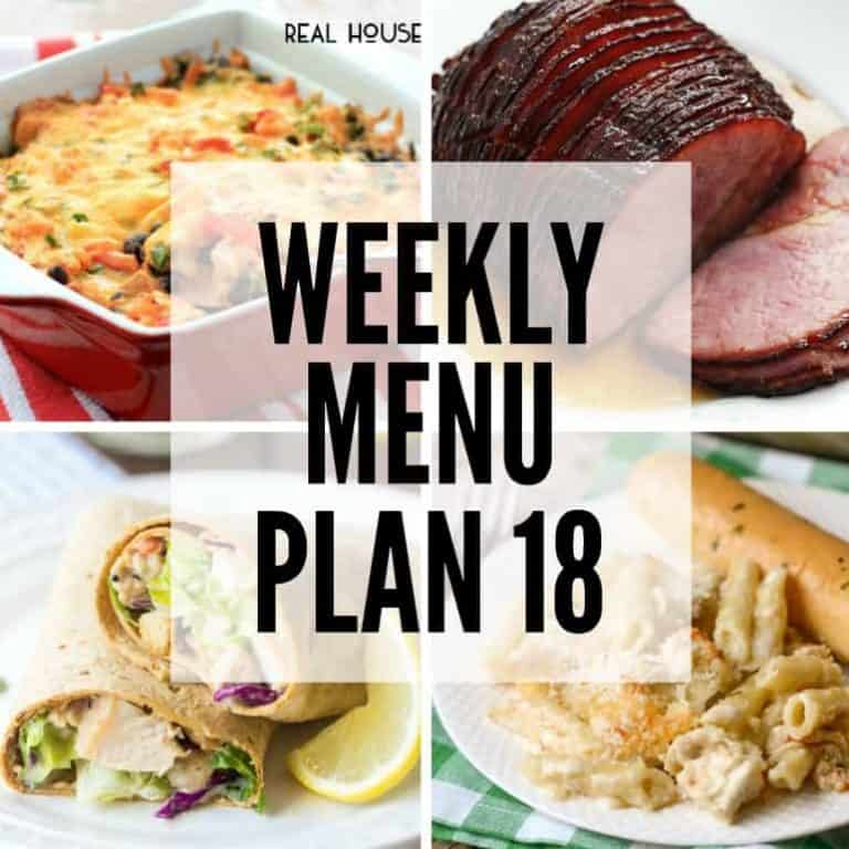 We’ve put together a WEEKLY MEAL PLAN to make your week a bit easier! We’ve got dinner planned so you don’t have to worry!
