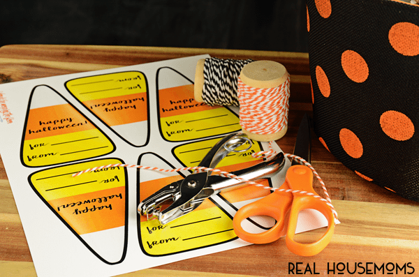 These free Printable Candy Corn Gift Tags are perfect for all of your treats (and tricks!) this season