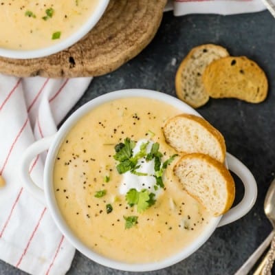 Slow Cooker Broccoli Cheese Soup with Video ⋆ Real Housemoms