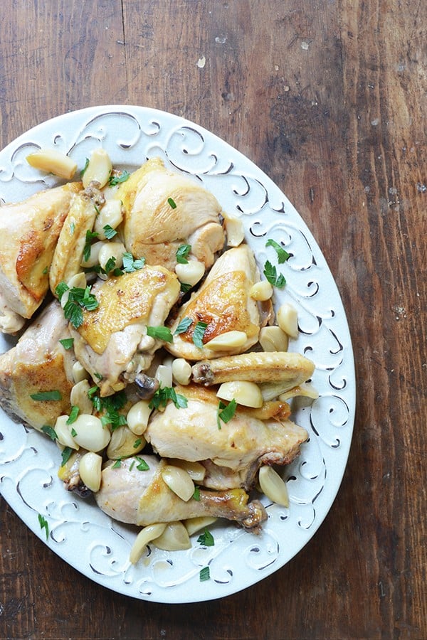 Chicken with 40 Cloves of Garlic - Recipe Girl