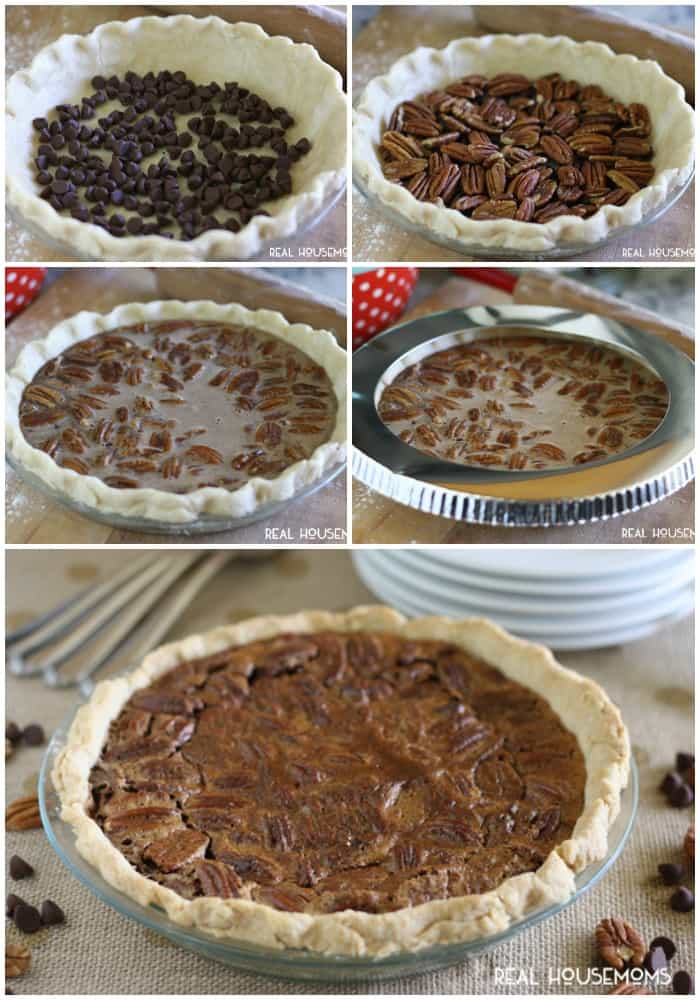Fudgy Chocolate Pecan Pie is a rich and delicious twist on a Thanksgiving classic chocolate lovers will go crazy for!
