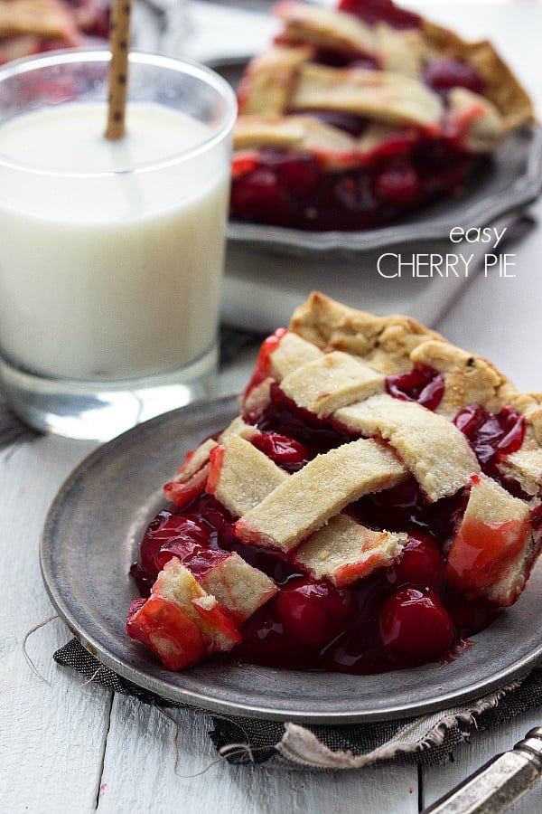 Easy Cherry Pie - The Recipe Critic