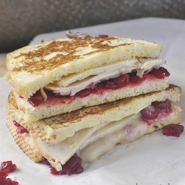Grab those Thanksgiving leftovers and make this completely delicious MONTE CRISTO TURKEY SANDWICH!