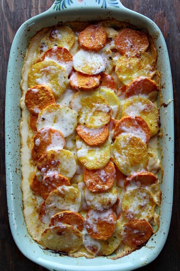 Pumpkin Scalloped Potatoes - Recipe Girl
