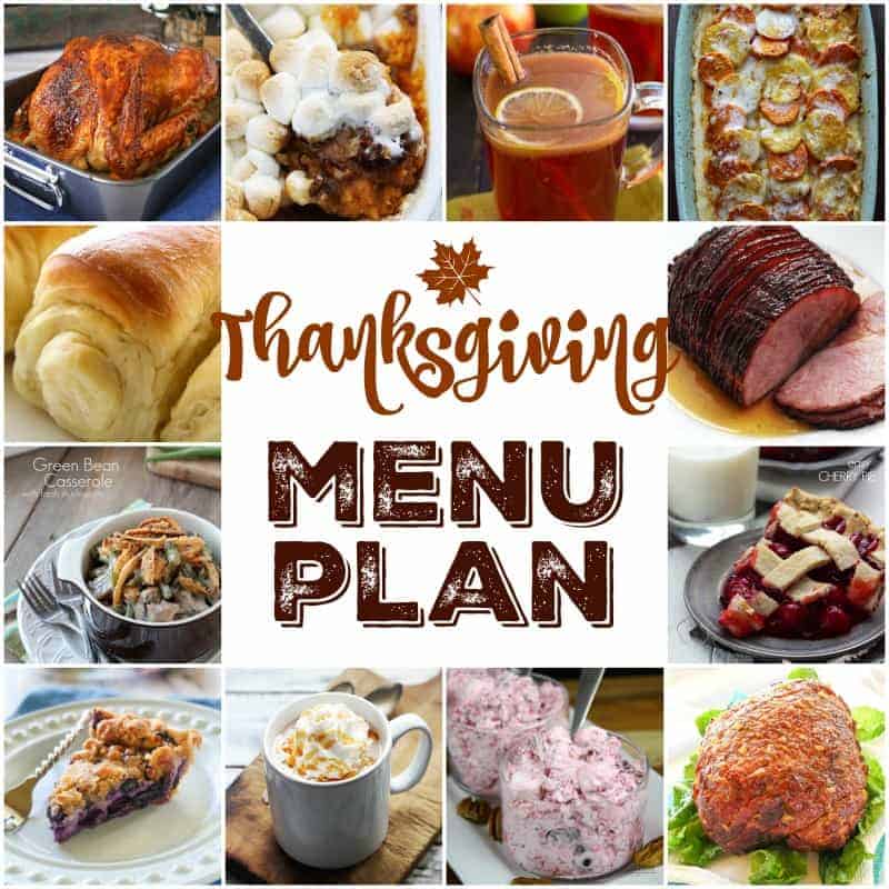 Thanksgiving Menu Plan ⋆ Real Housemoms