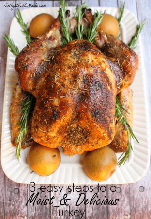 Three Easy Steps to a Moist and Delicious Turkey