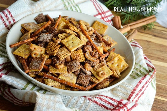 Make this CINNAMON SUGAR SWEET CHEX MIX recipe for a new twist on the original version. All of the great Chex Mix crunch with a cinnamon sugar coating!