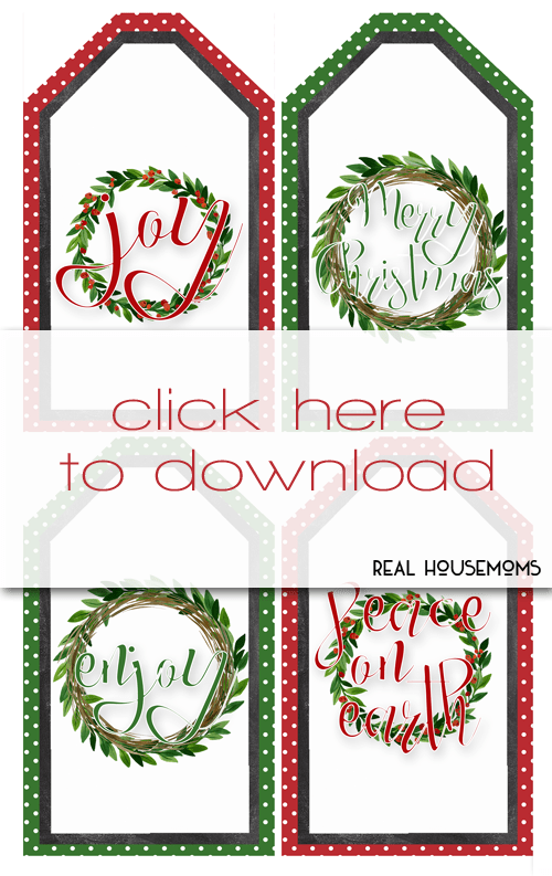 These PRINTABLE HOLIDAYGIFT TAGS are perfect for all of your giving this season! Available in four designs!