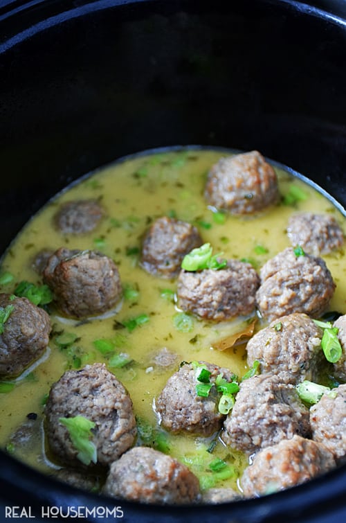 Slow Cooker Swedish Meatballs ⋆ Real Housemoms