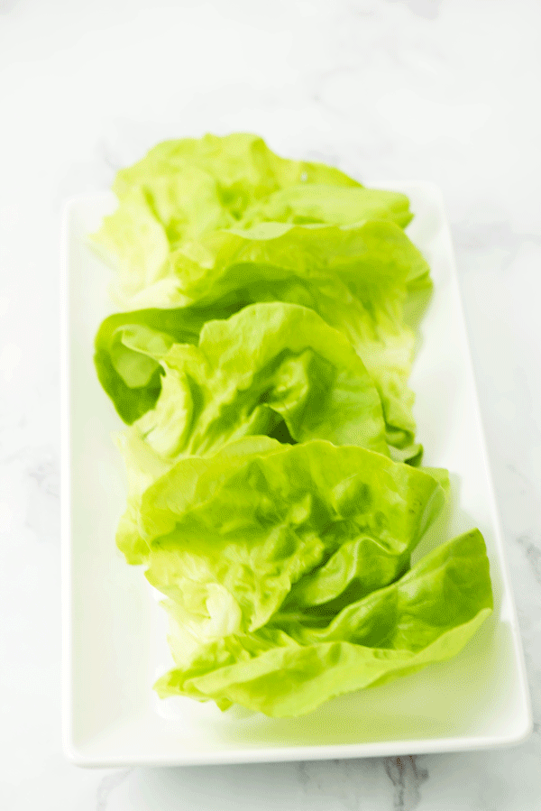 4-INGREDIENT SOUTHWESTERN LETTUCE WRAPS are going to be your best friend this holiday season! They’re the easiest appetizer you’ll make and they taste out-of-this world AMAZING!!!