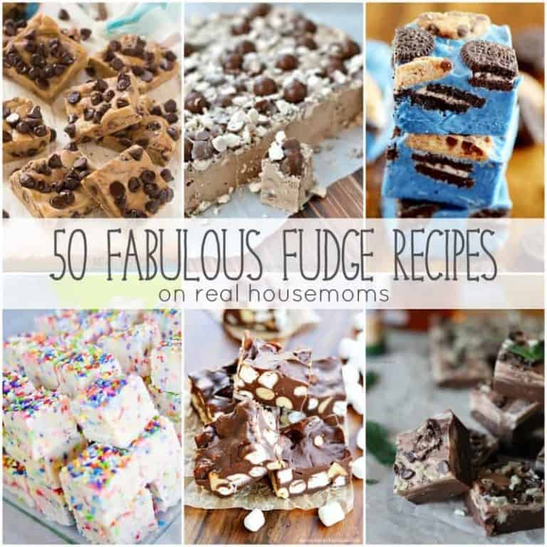 I could eat fudge in just about every flavor under the sun and with these 50 Fabulous Fudge Recipes now you can! These easy to make desserts are perfect for the holidays and great for gift giving!