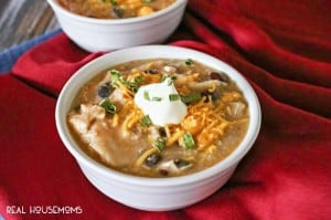 Black Bean & Chicken Soup ⋆ Real Housemoms