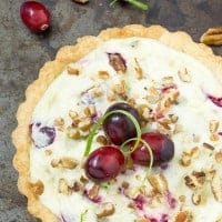 This CRANBERRY GORGONZOLA TART will impress your guests and have them asking for seconds!