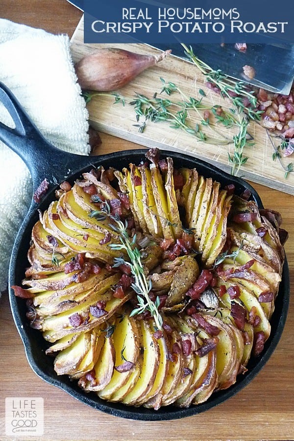 Crispy Potato Roast - Real Housemoms