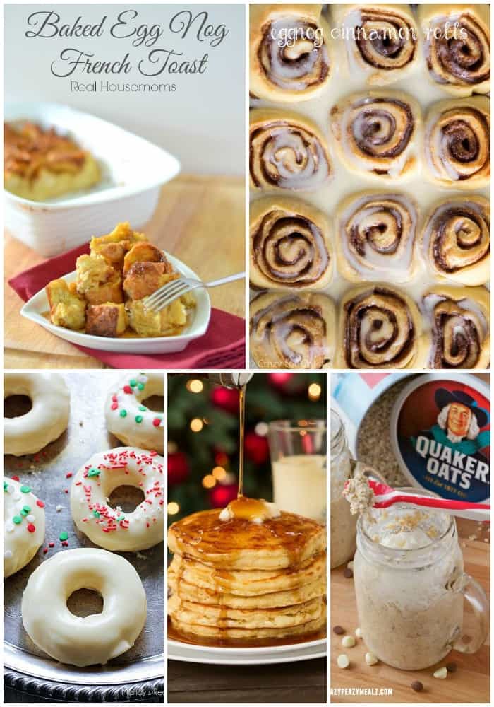 One of my favorite holiday drinks is eggnog & with Christmas just around the corner it's high time I got an eggnog fix from these 25 EGGNOG FLAVORED RECIPES!