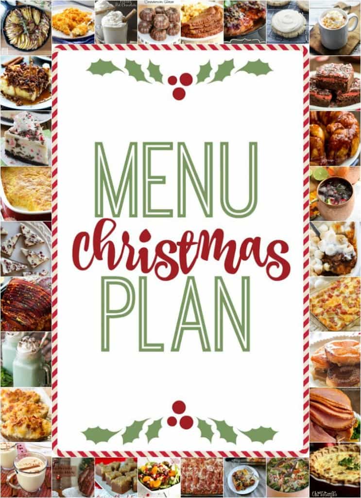We’ve put together a WEEKLY MEAL PLAN to make your Christmas a bit easier! We’ve got breakfast, dinner, and dessert planned so you don’t have to worry!