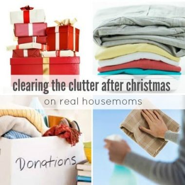 CLEARING THE CLUTTER AFTER CHRISTAMS can be daunting. Here are our favorite tips to clear the clutter quickly and get your home back to normal!